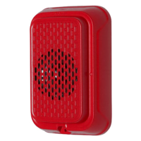 SYSTEM SENSOR (HGRL-LF) WALL, HORN, COMPACT, LOW FREQUENCY, RED