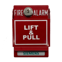 SIEMENS (MSM-KD-WP) Manual Station, Metal w/Key, Weatherproo