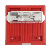 SIEMENS (MTH-HMC-R-WP) MULTI TONE HORN HI MULTI CD WALL RED WEA