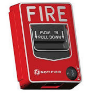NOTIFIER (NBG-12) DUAL ACTION  STATION, RED, TERMINAL BLOC