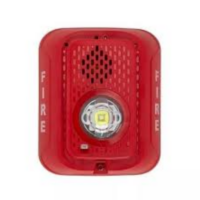 SYSTEM SENSOR (P2RL-BP10) HORN STROBE 2W RED WALL; 10 PACK