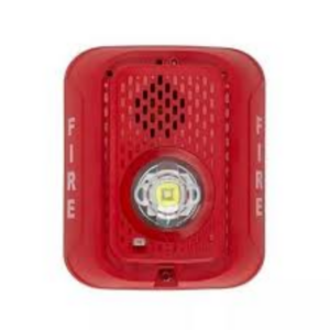 SYSTEM SENSOR (P2RL-BP10) HORN STROBE 2W RED WALL; 10 PACK