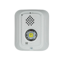 SYSTEM SENSOR (P2WLED-P) Horn/Strobe (LED), Wall Mount, Clear Len