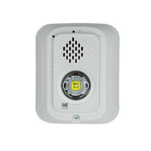 SYSTEM SENSOR (P2WLED-P) Horn/Strobe (LED), Wall Mount, Clear Len