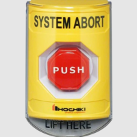 HOCHIKI (PB-SA) PUSH BUTTON, SYSTEM ABORT
