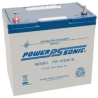 POWER SONIC (PS-12550 M6) PS-12550B 12V55.0AH BTN.