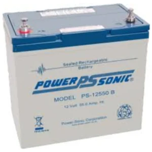 POWER SONIC (PS-12550 M6) PS-12550B 12V55.0AH BTN.
