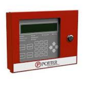 POTTER (RA-6500) 160 Char LCD Remote Anctr  Red Enclosure