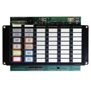 SECUTRON (RAM-1032TZDS) Main Annunciator Chassis  c/w 32 Bi-colo