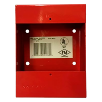 SYSTEM SENSOR (SB-10) SURFACE-MOUNT BACK BOX FOR PULL STATIONS