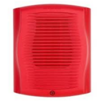 SYSTEM SENSOR (SPR) Speaker, Red, Wall Mount