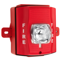 SYSTEM SENSOR (SRK-R) REPLACEMENT STROBE, 12/24 VOLT, RED, MUL