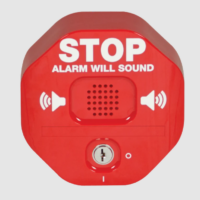 STI (STI-6402WIR) Wireless Exit Stopper Multifunction Door