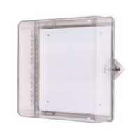 STI (STI-7531) Polycarbonate Cabinet w/Thumb Lock - Cle