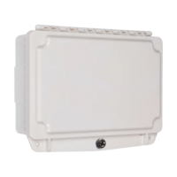 STI (STI-7730-OW) White Poly Cover w/ Enclosed Back Box, L