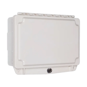 STI (STI-7730-OW) White Poly Cover w/ Enclosed Back Box, L