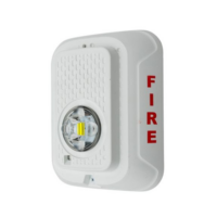 SYSTEM SENSOR (SWLED) LED STROBE; WALL; WHITE; FIRE; 2-WIRE