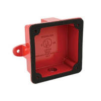 EDWARDS (WGRMA) Flush/Surface Mounting Adapter, Red