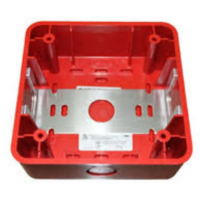 SIEMENS (ZB-R) Z Mounting Back Box Red (part# 500-63619