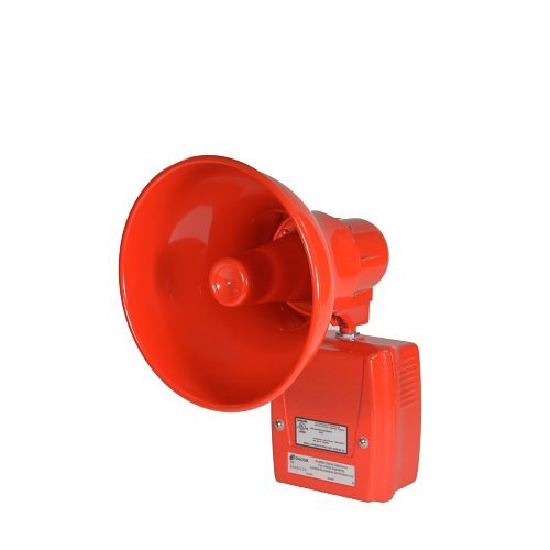 SigCom TM-24R Amplified Speaker 24VDC Red