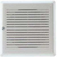Edwards (965-7A-8SW) 15/75 cd speaker/strobe, 70v – 8 inch cone, square – white. strobe: 24 vdc, ul 1971 listed @ 15 cd wall or ceiling mounting, (75 cd on-axis per ada/ul1638) , inchfire inch ceiling orientation.