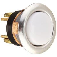 Edwards 620 Low Voltage Push Button Panel Mount Chrome