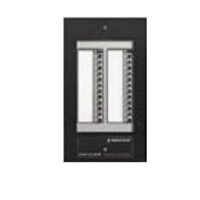 Notifier (ABF-2DB) Annunciator flush box.  two modules. attractive glass door & key lock.