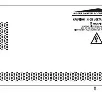 Notifier (BP2-4) Battery dress panel for cab-4 series;  for use with the nfs2-3030, nfs2-640, nca-2, and dvc systems.