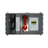 Edwards (3-ASU) Audio source unit with mounting chassis, microphone, paging controls and inner door filler plate.