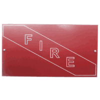 Edwards (3-RCC21R) Remote closet enclosure - red