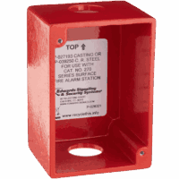 EDWARDS (270-SPO) Pull Station, Noncoded, Break Glass, Met