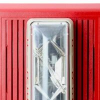 EDWARDS (757-8A-TW) 110 cd Temporal Horn/Strobe - 24 Vdc, WH