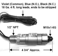 Fike (02-12533) Low Pressure Switch (Lps) Iv Container Set Point 280-296 Psi, For Ecaro-25/Fm-200