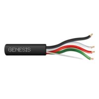 Genesis (10680108) 16/4 Stranded Thhn 600V — Mini Split Tray Cable, Type Tc Direct Burial — Black