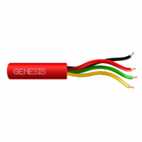 Genesis (21031104) 22/4 Solid — Security &amp — Control, Riser, Unshielded