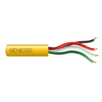 Genesis (21045802) 22/4 Stranded — Security &amp — Control, Riser, Unshielded