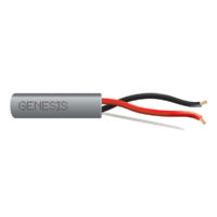 Genesis (21141101) 18/2 stranded; security & control, riser, unshielded; white; 1000 pull box