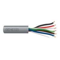 Genesis (21161009) 18/6 Stranded — Security &amp — Control, Riser, Unshielded