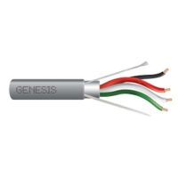 Genesis (22045509) 22/4 Stranded Shielded — Security &amp — Control, Riser, Shielded