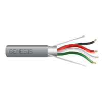 Genesis (22155509) 18/4 Stranded Shielded — Security &amp — Control, Riser, Shielded