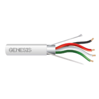 Genesis (32241012) 14/4 Stranded Shielded — Security &amp — Control, Plenum, Shielded