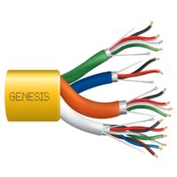 Genesis (32961002) 22/6+22/4+22/2+18/4, Each Shld — Access Control, Plenum — Yellow
