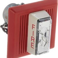 Edwards (403-8A-R) Bell-Strobe Plate, 110Cd, Red