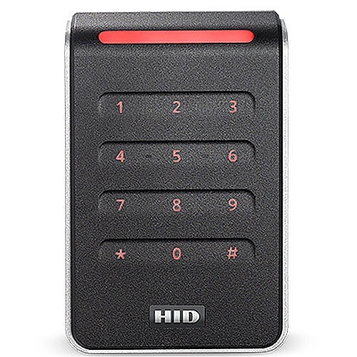 HID 40KNKS-00-000000, Hid (40KNKS-00-000000) Signo 40K Wall Mount Keypad Reader, 13.56Mhz & 125Khz, Osdp, Wiegand