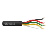 Genesis (41575008) 18/4 Stranded — Fire Alarm, Fpl/Direct Burial — Black