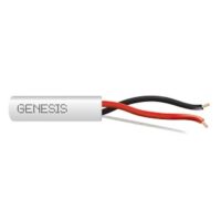 Genesis (45061101) 18/2 Solid — Fire Alarm, Plenum, Unshielded — White