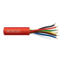 Genesis (45085004) 18/6 Solid — Fire Alarm, Plenum, Unshielded — Red