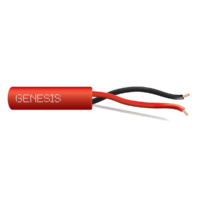 Genesis (45115504) 16/2 Solid — Fire Alarm, Plenum, Unshielded — Red