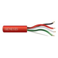 Genesis (45261004) 16/4 Stranded — Fire Alarm, Plenum, Unshielded — Red
