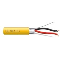 Genesis (46061004) 16/2 Solid Shielded — Fire Alarm, Plenum, Shielded — Red